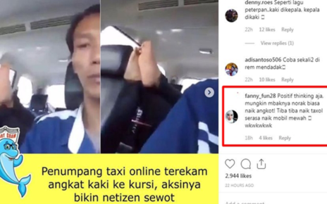 Penumpang Taksi Ini Sukses Bikin Netizen Berkomentar Pedas