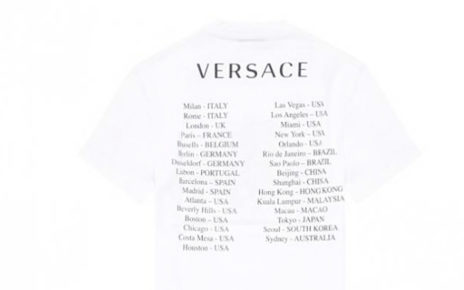 Versace Minta Maaf ke China Gara-Gara Salah Desain Kaos