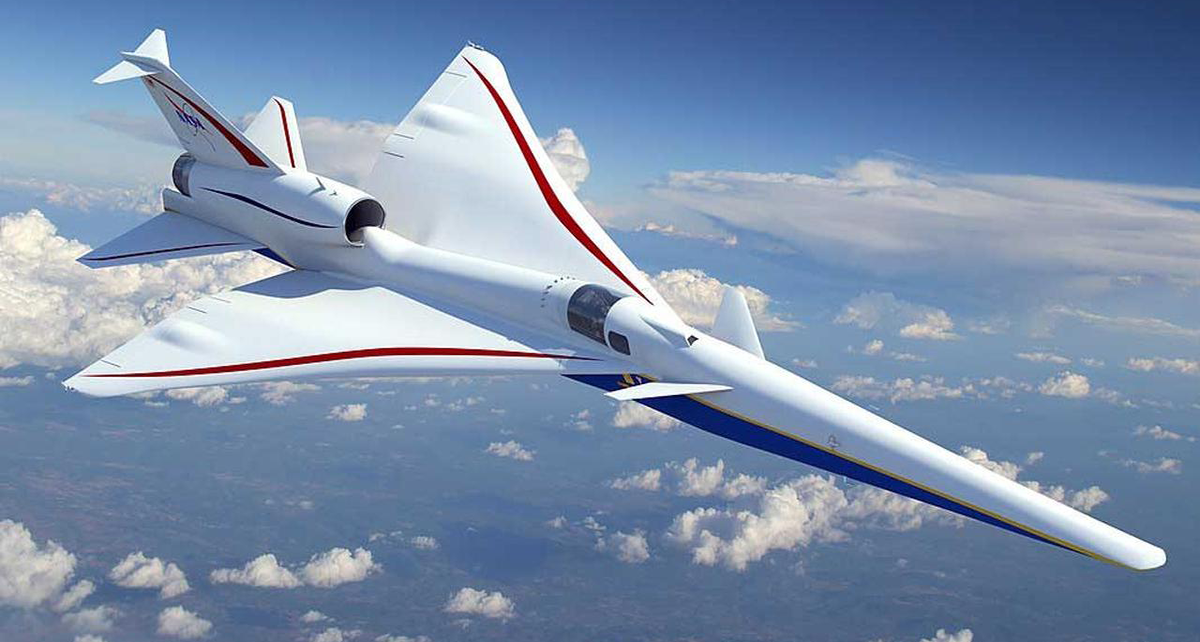 Pesawat X-59 Supersonik NASA Berkecepatan 1